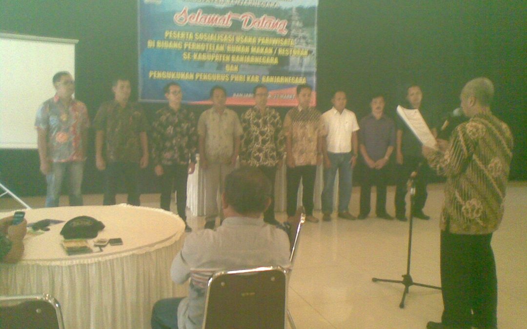 Pengukuhan Pengurus PHRI Kab. Banjarnegara