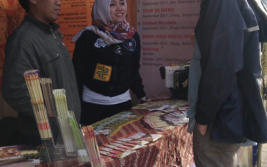 Stan Pameran Dieng Culture Festival VIII 2017