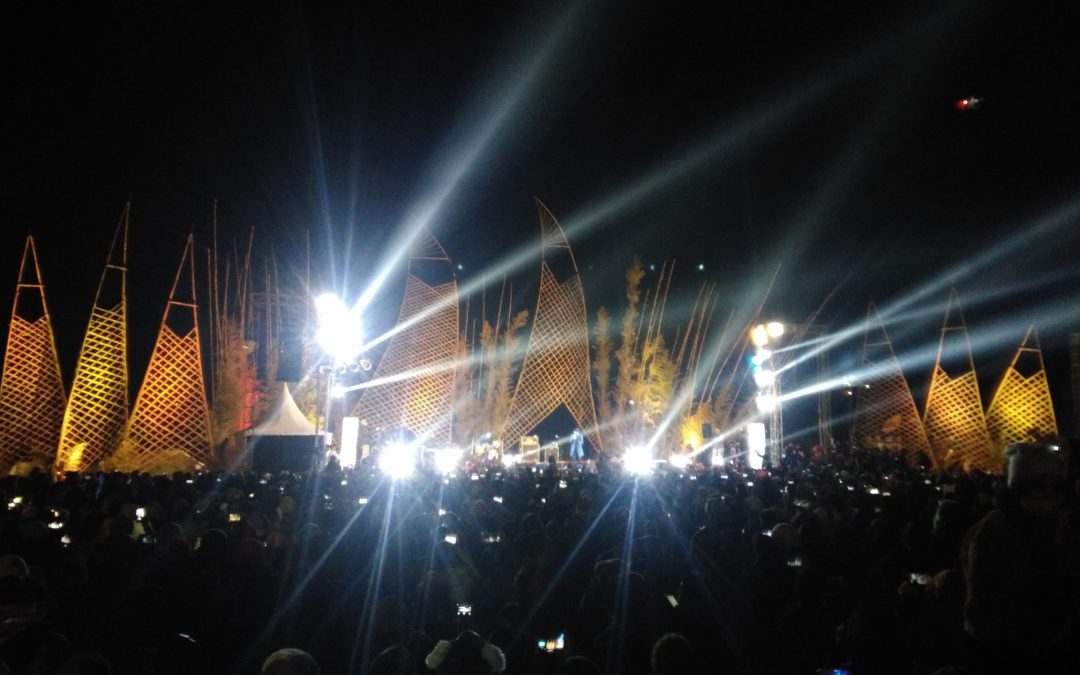 Ribuan Pengunjung Menghadiri Malam Pertama Dieng Culture Festival 2017