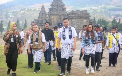 Komisi V DPR-RI Tinjau Pembangunan Insfrastruktur di Kawasan Wisata Dieng Banjarnegara